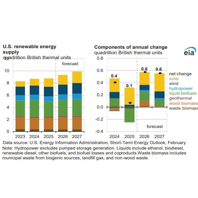 EIA predicts slight increase in biomass power capacity for 2027