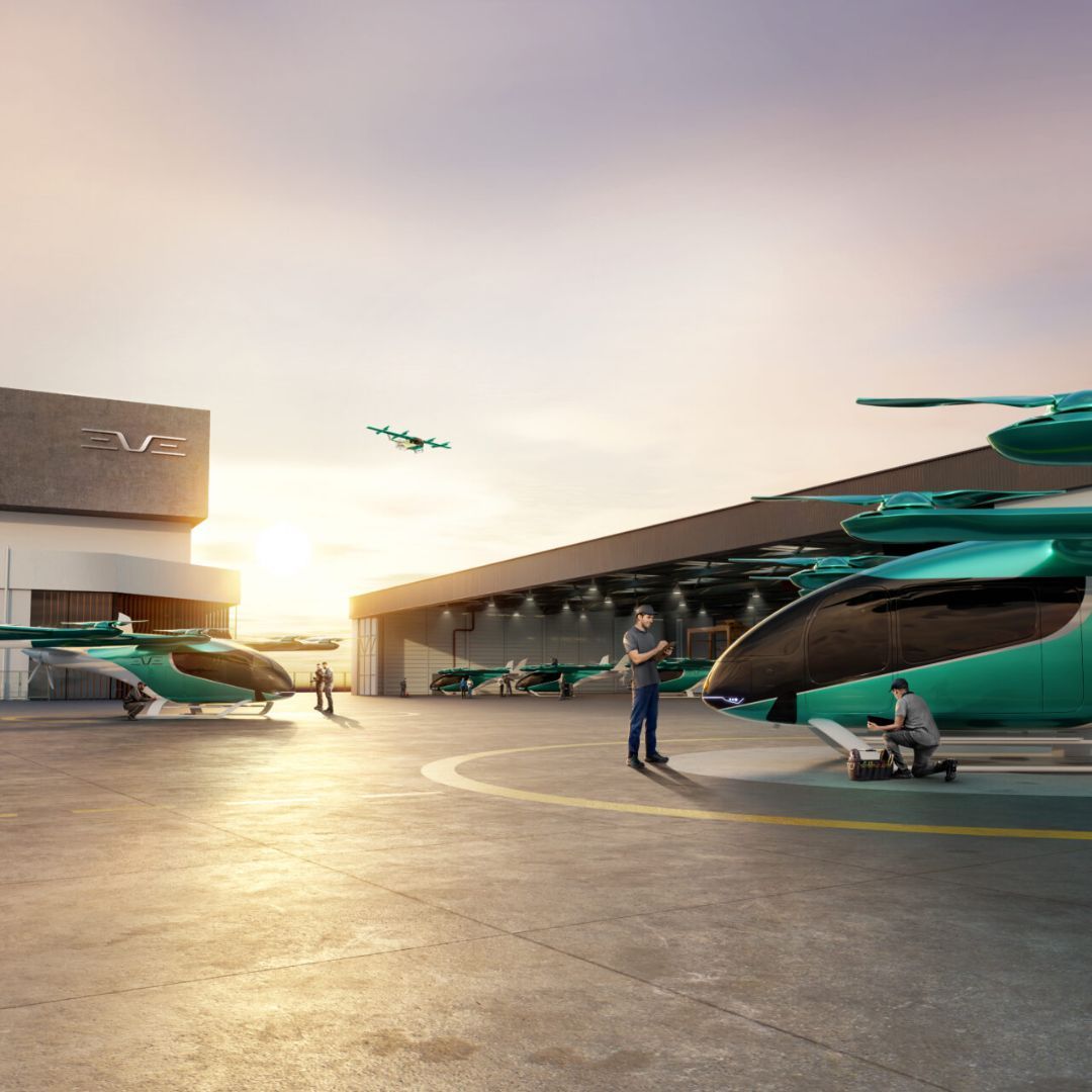 Eve Air Mobility Presents Eve TechCare at MRO …