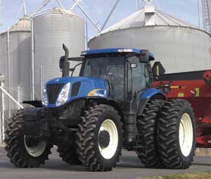 This New Holland T7060 model tractor is approved to run on a B100 blend. 