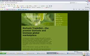 Group Oxus Ltd. offers an online marketplace for various biofuels products and services at www.biofuelstradenet.com.