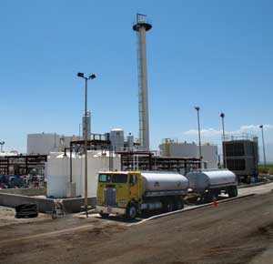 Crimson Renewable opened its plant at Bakersfield, Calif., in July. PHOTO: CRIMSON RENEWABLES