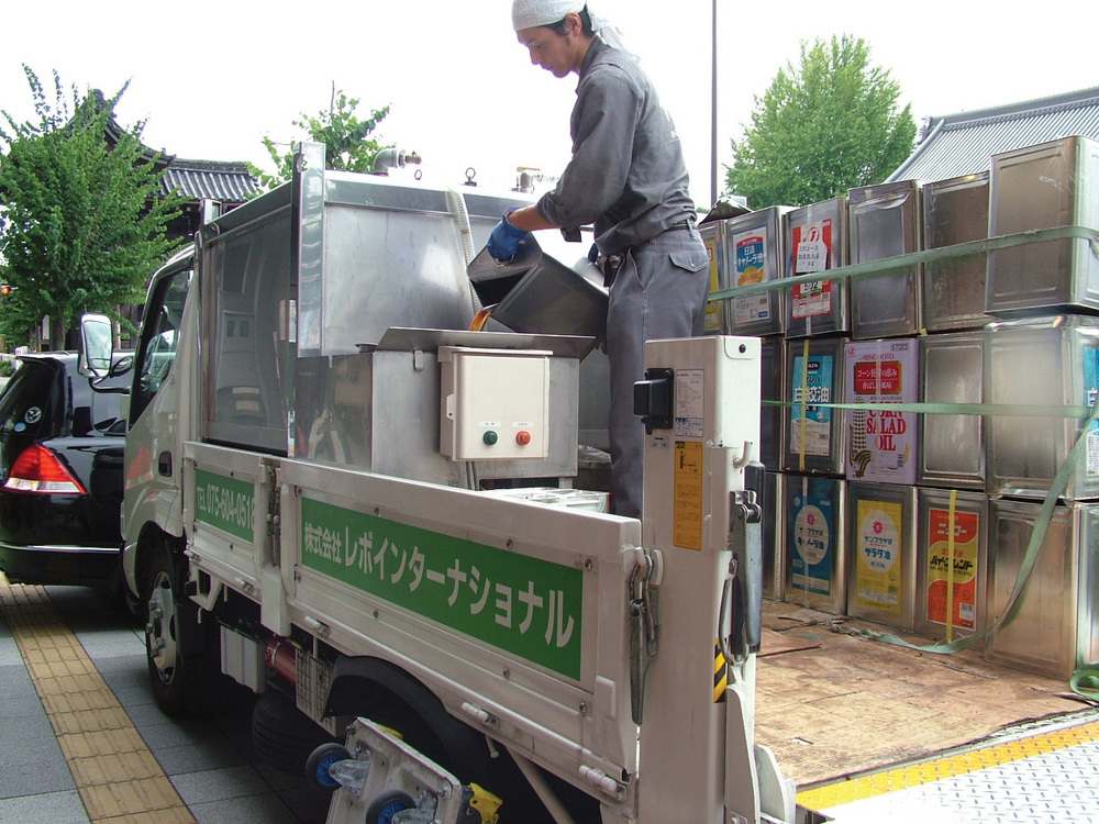 SERIOUS EFFORTS: Following the earthquake and tsunami in Japan, Revo International provided WVO-based biodiesel for the relief efforts. 