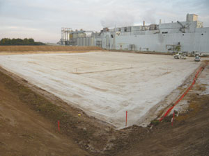 Construction of Bioamber's biobased succinic acid plant has begun in Pomacle, France./PHOTO:DNP GREEN TECHNOLOGY INC.