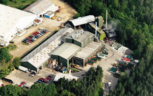 The Isle of Wight municipal solid waste-to-energy plant incorporates new and existing equipment./PHOTO: ENERGOS
