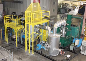 The PEAT plasma gasifier is one of four technologies in the RETC. PHOTO: TECHNIKON LLC