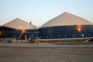 Fiscalini installed a complete-mix digester system on his dairy that cost double the original estimate of $2 million. PHOTO: JOHN FISCALINI, FISCALINI FARMS