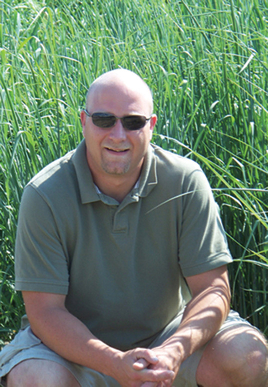 Dan Arnett, biomass coordinator at Ernst Conservation Seeds