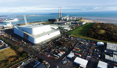 Construction of Dublin Waste-to-Energy is complete, and the first firing of waste is scheduled to occur in March.