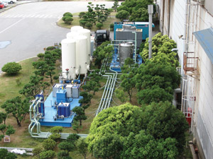 In 2006, Kawasaki moved and installed InEnTec's proprietary G100 PEM unit in Harima, Japan, for a demonstration of asbestos destruction.