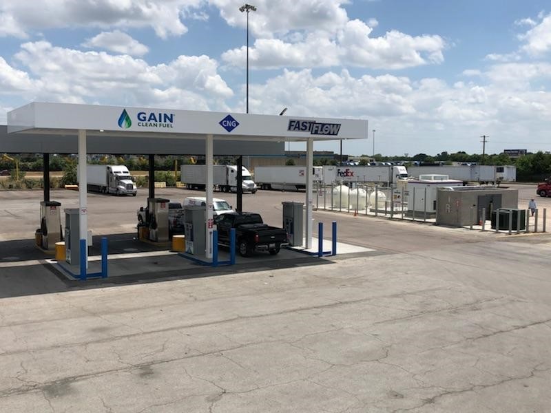 Gain Clean Fuel, IFS open RNG fueling station in Dallas Biomass Magazine