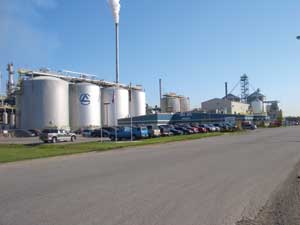 GreenField Ethanol's plant in Chatham, Ontario, is making use of membrane separation technology to dewater ethanol. 