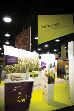 Novozymes' booth was named the best at the FEW.