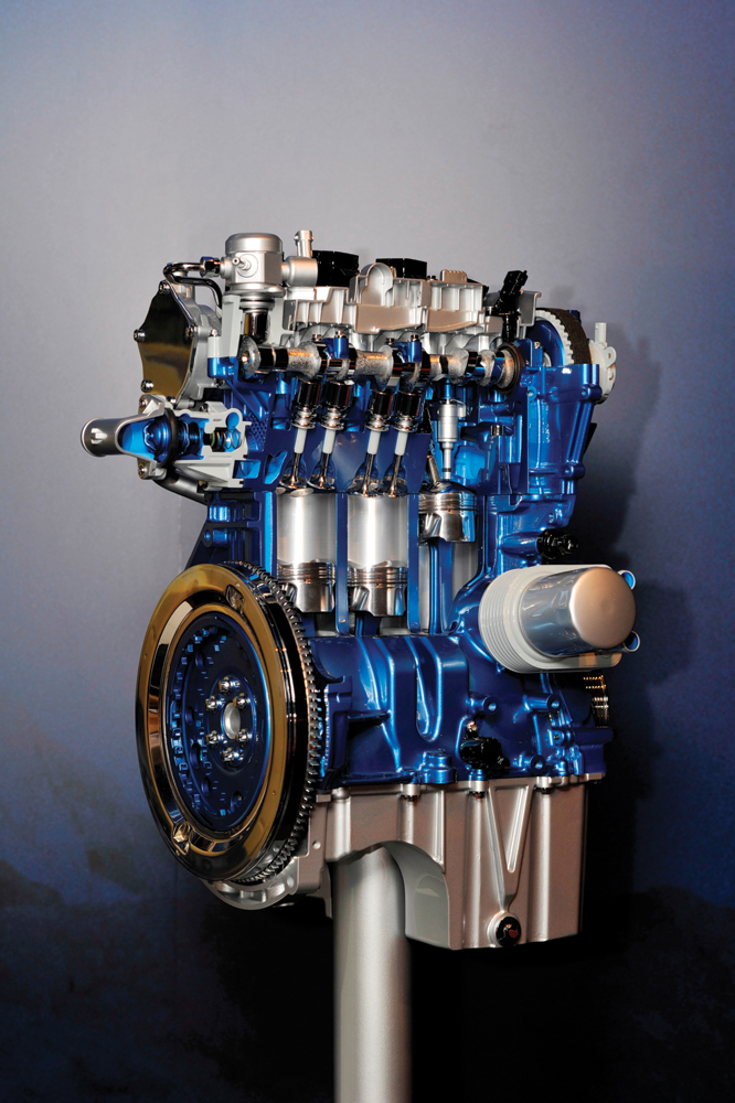 Ford Motor Co.â€™s 1.0-liter EcoBoost engine is designed to offer fuel efficiency without detracting from the vehicleâ€™s performance.