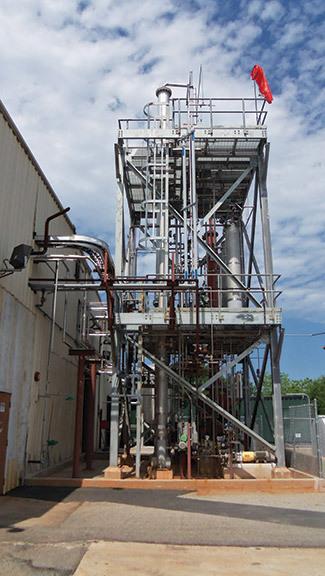 APIâ€™s demonstration plant in Thomaston, Ga., uses its stand-alone AVAP technology. 