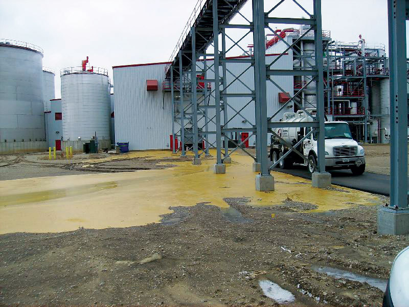 Spill Response  Conducting a vulnerability analysis can help ethanol producers minimize hazards when spills do occur. Operators can also be trained in performing various containment tasks.