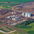 Great River Energy's Spiritwood Station coal-fired CHP plant, just out of view at bottom left, will provide steam for the ethanol plant under construction. The second steam partner is Cargill Malt, located next to the power plant. 