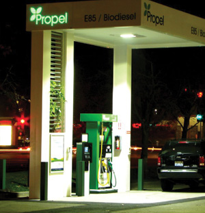 Propel's Clean Fuel Point in Rocklin, Calif./PHOTO: PROPEL FUELS