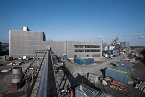 Cellulosic ethanol developer Inbicon has a plant co-located with its parent company, Danish power producer DONG Energy. PHOTO: INBICON