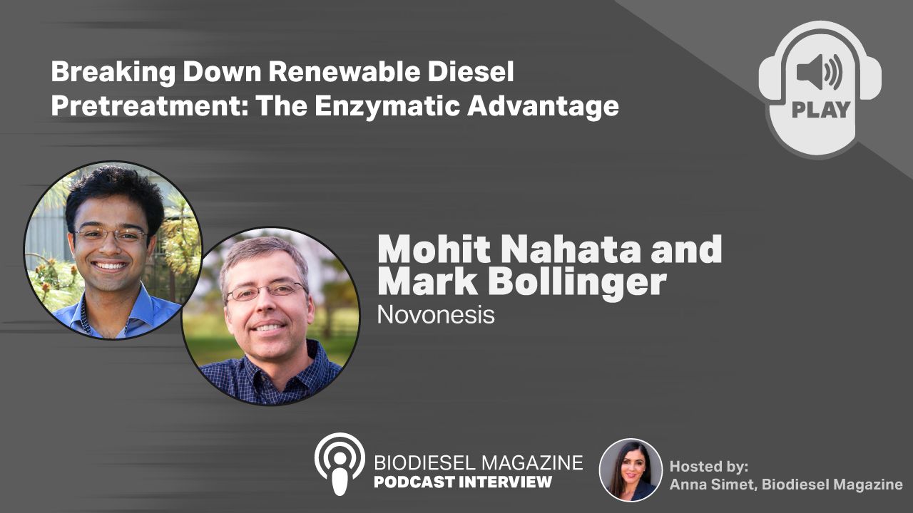 Breaking Down Renewable Diesel Pretreatment: The Enzymatic Advantage thumbnail