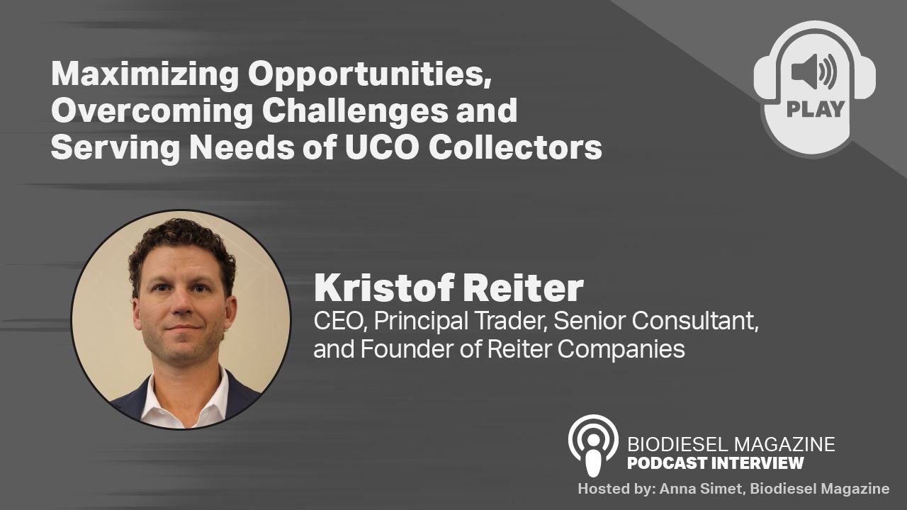  	Maximizing Opportunities, Overcoming Challenges and Serving Needs of UCO Collectors thumbnail