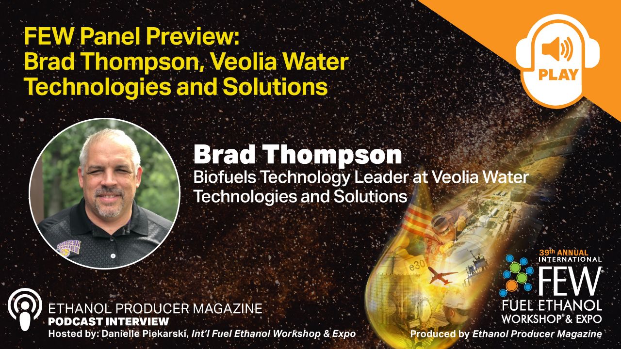 FEW Panel Preview: Brad Thompson, Veolia Water Technologies and Solutions thumbnail