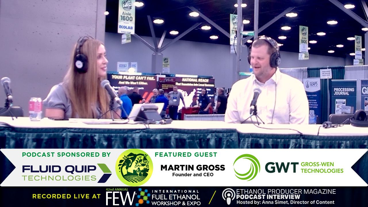 Fuel Ethanol Workshop Podcast Series: Live with Gross-Wen Technologies thumbnail