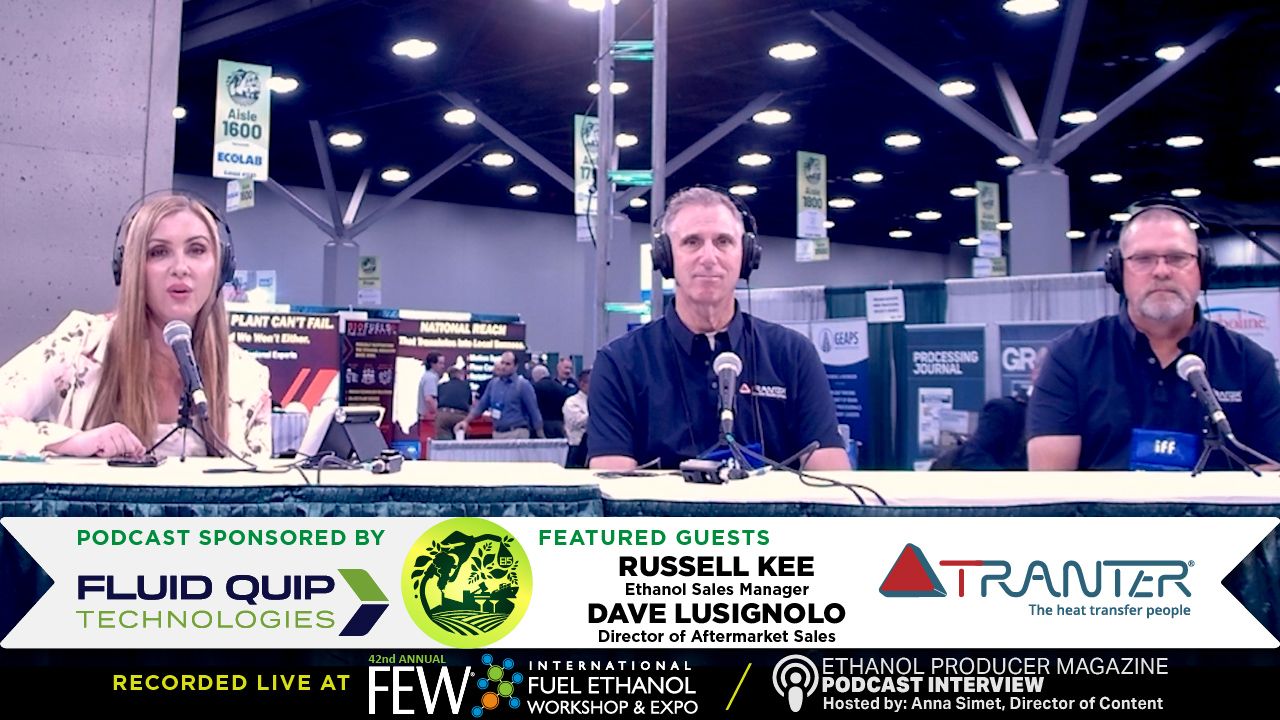 Fuel Ethanol Workshop Podcast Series: Live with Tranter, Inc. thumbnail