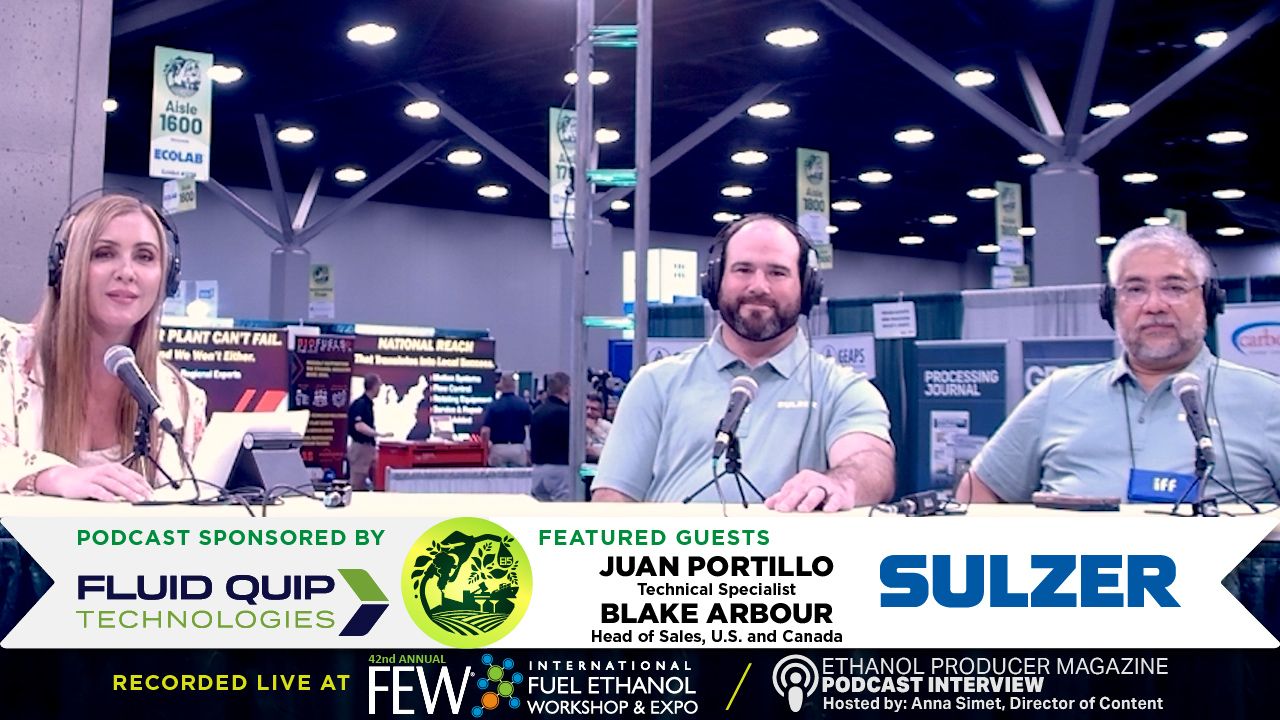 Fuel Ethanol Workshop Podcast Series: Live with Sulzer Chemtech USA Inc. thumbnail