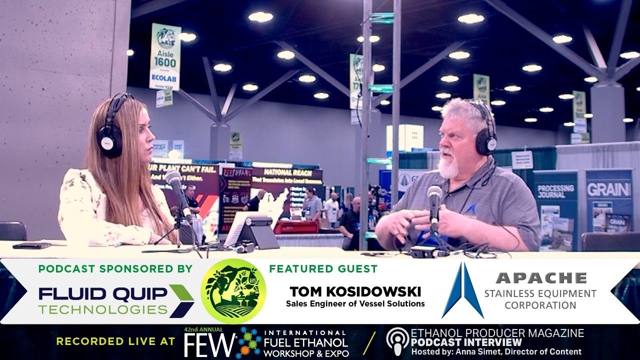 Fuel Ethanol Workshop Podcast Series: Live with Apache Stainless Equipment Corporation thumbnail
