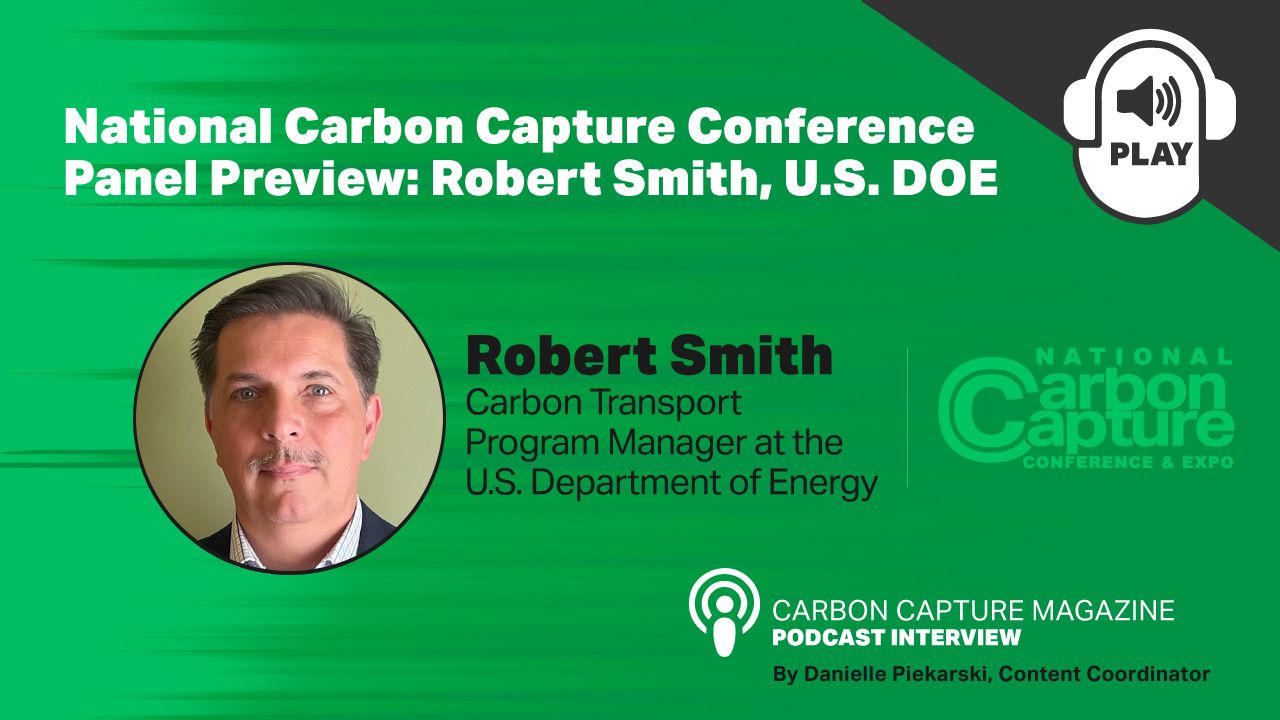 National Carbon Capture Conference Panel Preview: Robert Smith, U.S. DOE thumbnail