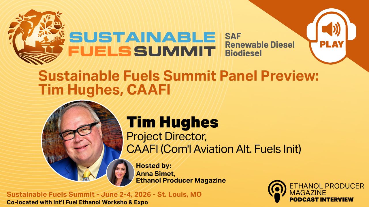 Sustainable Fuels Summit Panel Preview: Tim Hughes, CAAFI thumbnail