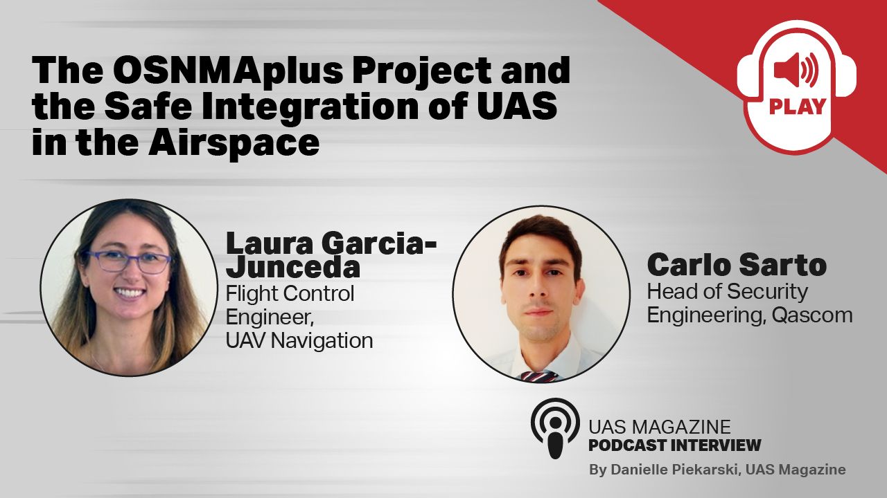 The OSNMAplus Project and the Safe Integration of UAS in the Airspace thumbnail
